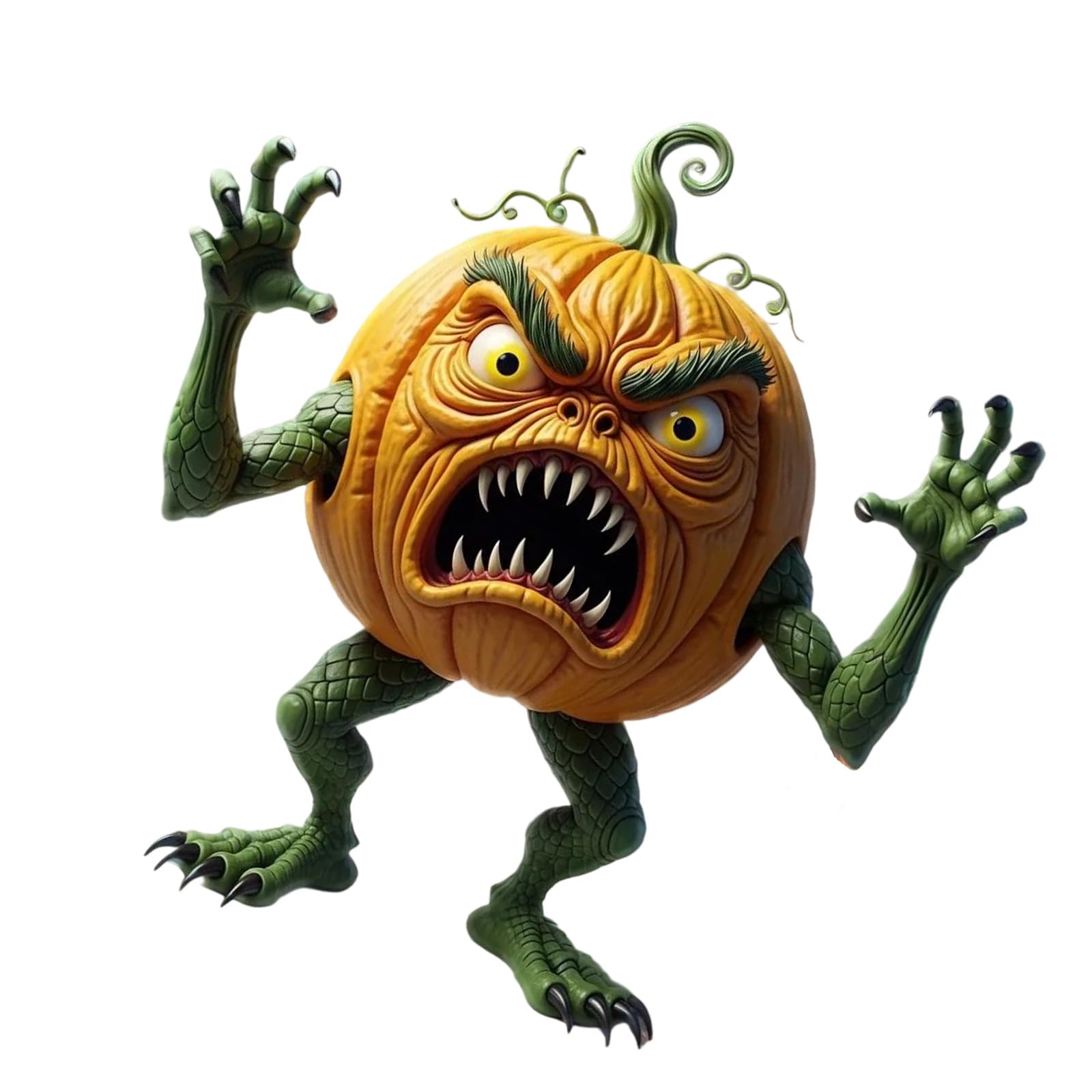 Xinsheinelry Realistic Pumpkins Figure Statue Resin Figurine Desk Decoration for Halloween Party Table Decoration Sculpture