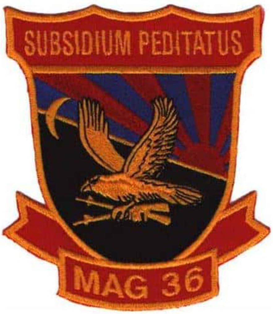 Marine Aircraft Group 36 MAG-36 Patch –Sew On
