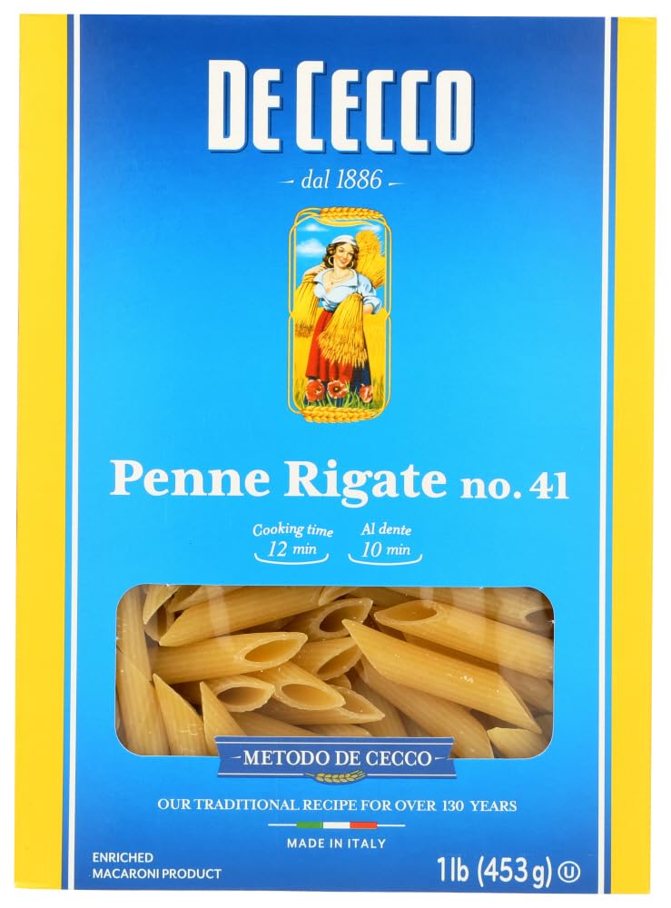Amazon.com : Penne Rigate Pasta (Pack of 10) : Grocery & Gourmet Food
