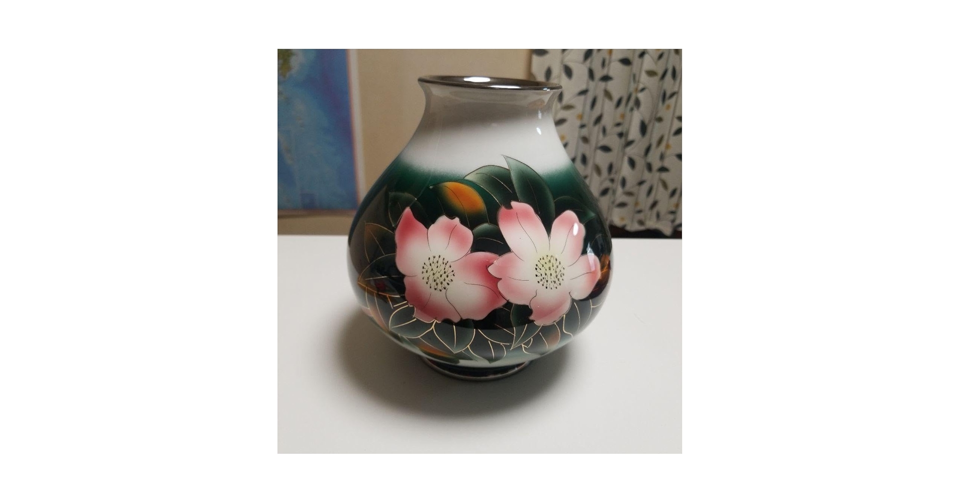 Amazon.co.jp: 黒翠七宝 花瓶 : ホーム＆キッチン
