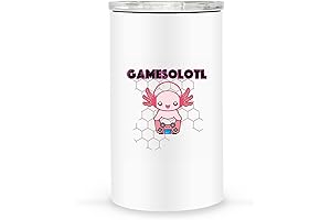 Anime Game Solotl cute for Axolotl Video Games 16Oz Can Cooler Home Alone Tumbler