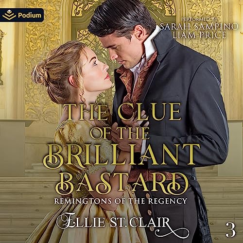 The Clue of the Brilliant Bastard Audiolivro Por Ellie St. Clair capa