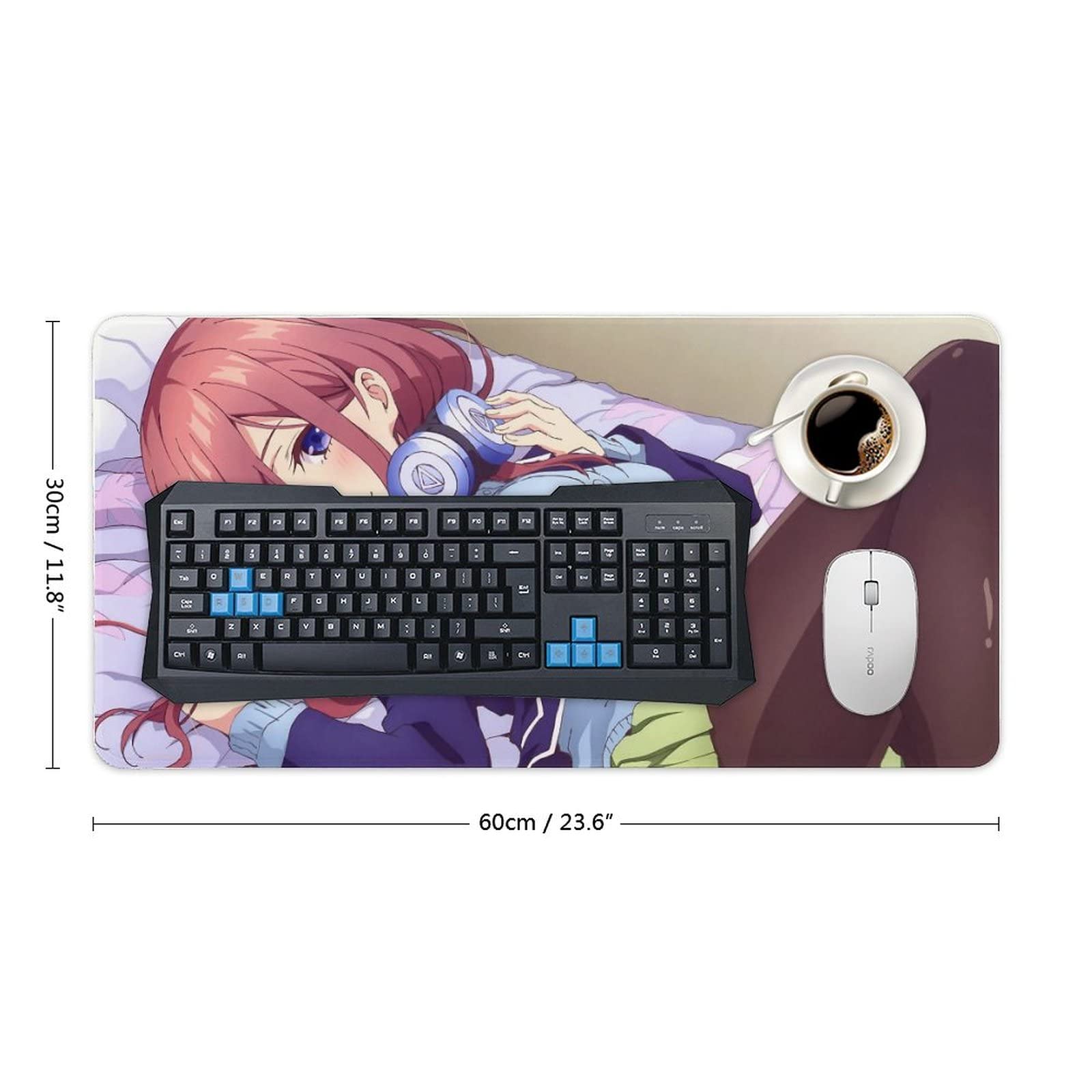 Amazon.co.jp：五等分の花嫁 中野三玖 大型マウスパッド デスクマット