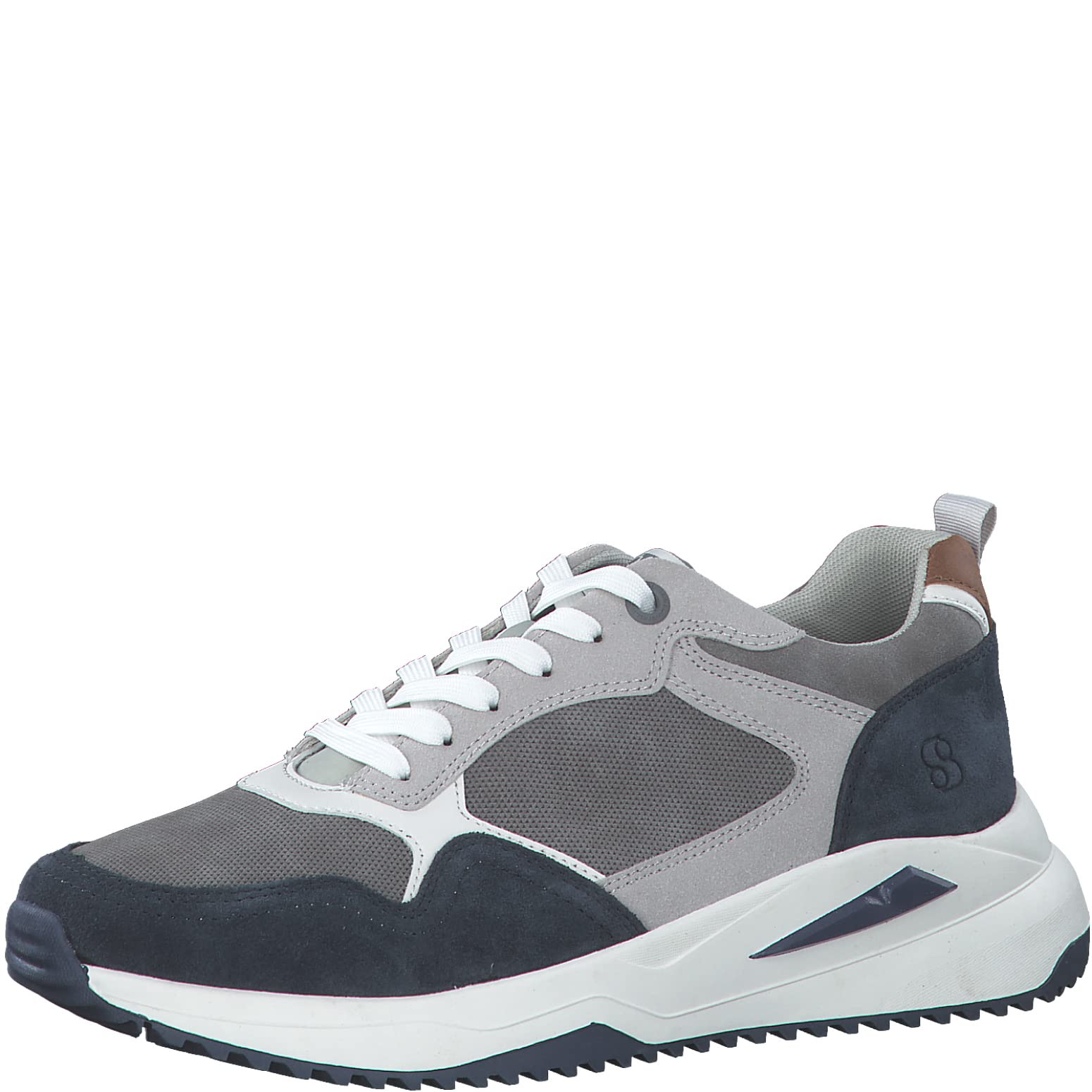 s.Oliver Men's 5-5-13631-30 Trainers, Navy Grey, 9.5 UK