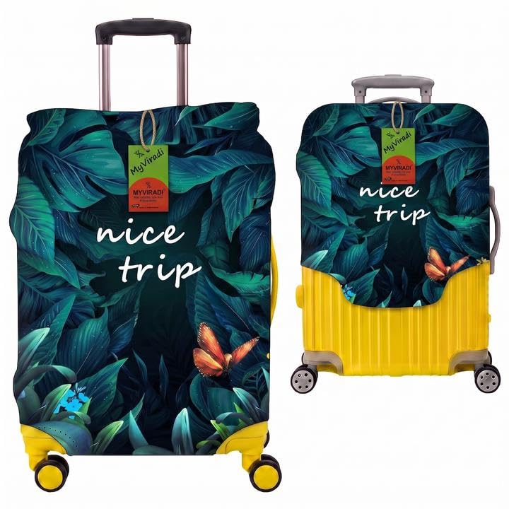 MyViradi Luggage Cover Trolley Travel Covers, Washable Dust Proof Anti-Scratch Suitcase Protector for All Brand (Suitable for 69 CM)