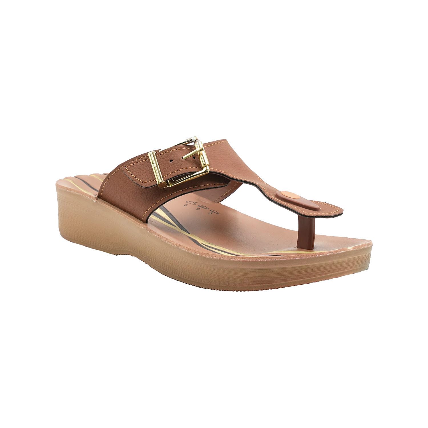 AEROWALK Stylish Fashion Sandal/Slipper for Women | Comfortable| Lightweight | Anti Skid | Casual Office Footwear (08AZ_TAN_40) (B08X7BYWYT) Amazon Price History, Amazon Price Tracker