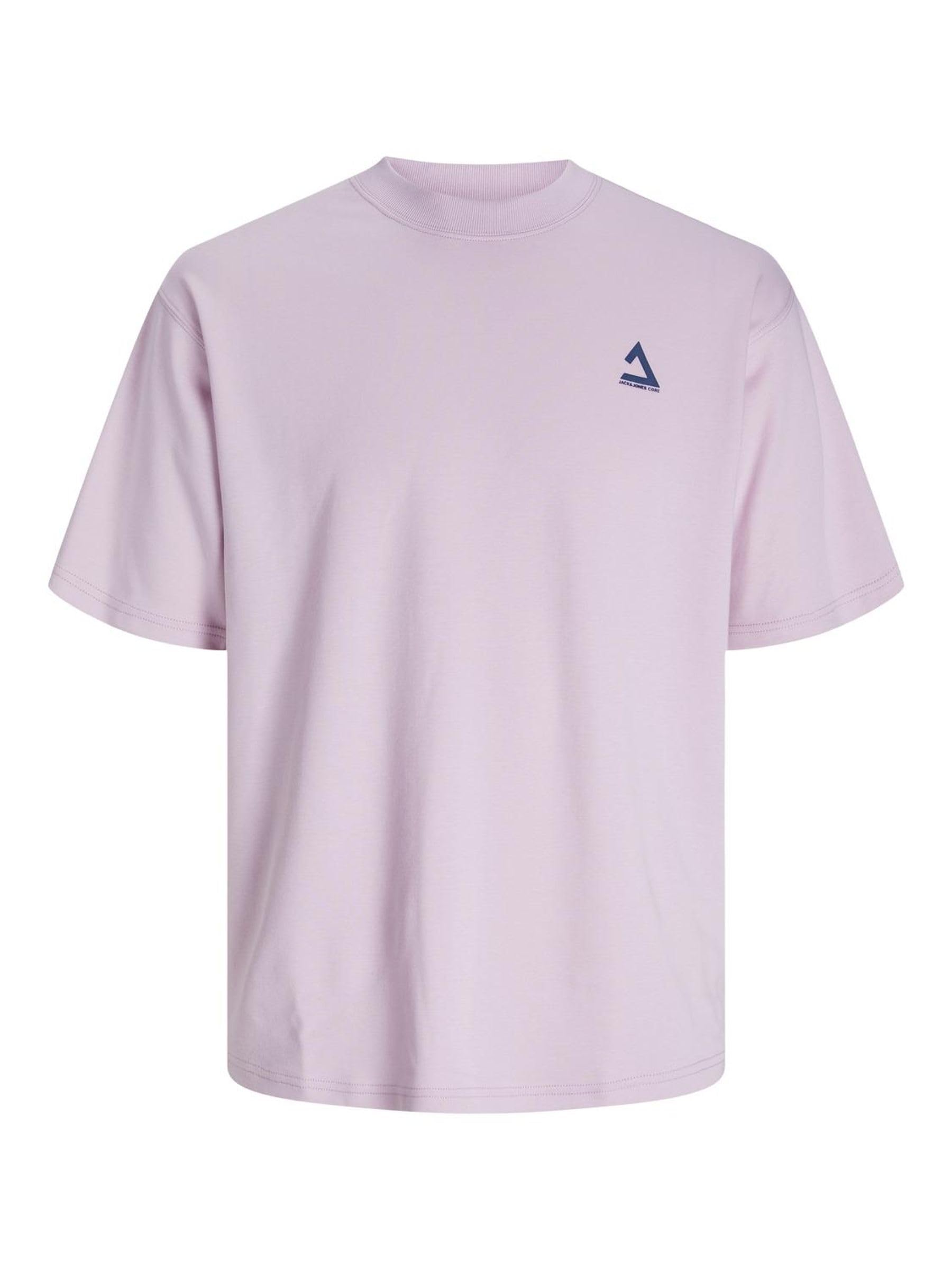 Jack & Jones Men's Winsome Orchid Triangle Summer Short Sleeve T-Shirt L
