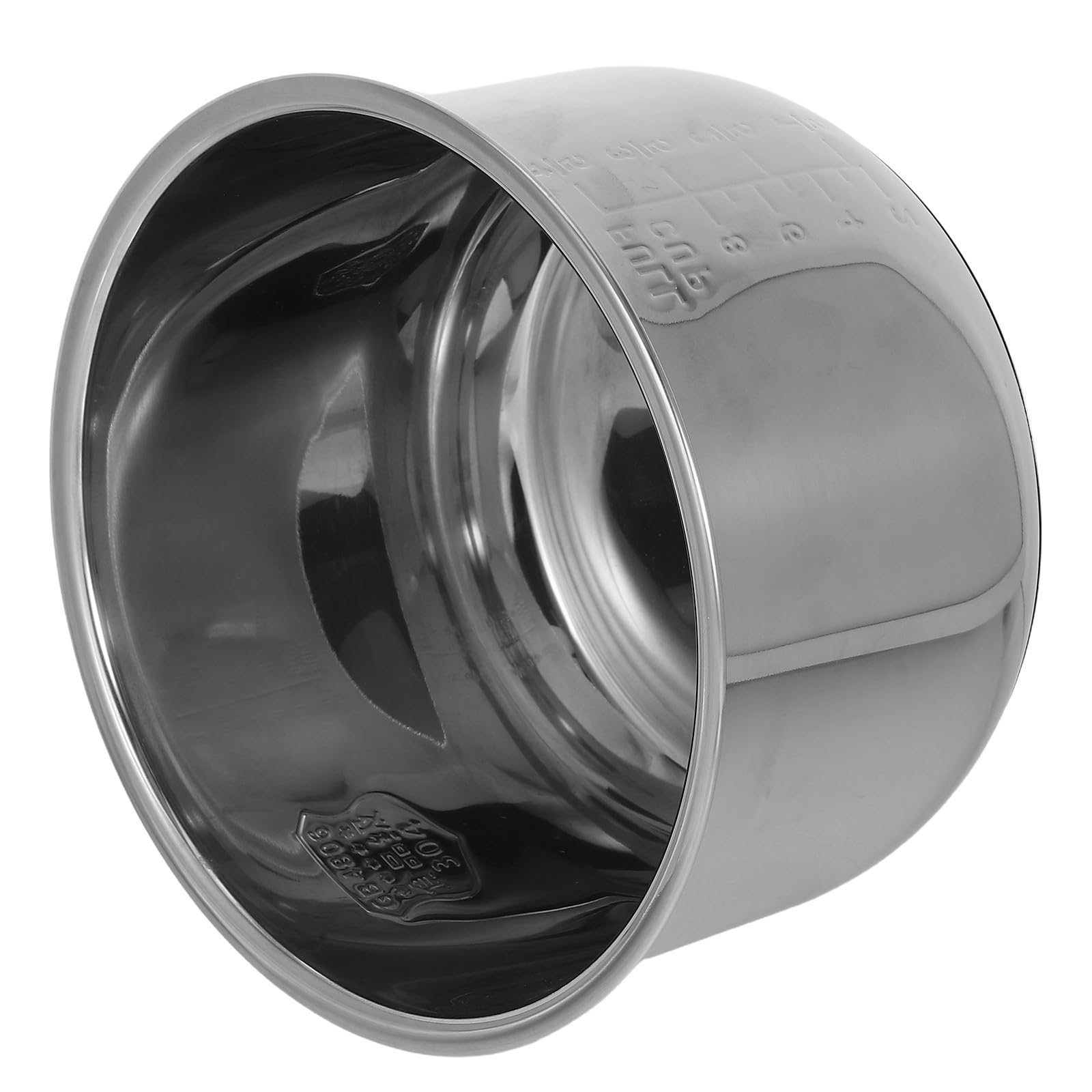 IMIKEYA Olla Interior de Acero Inoxidable 4 L para Arrocera Eléctrica