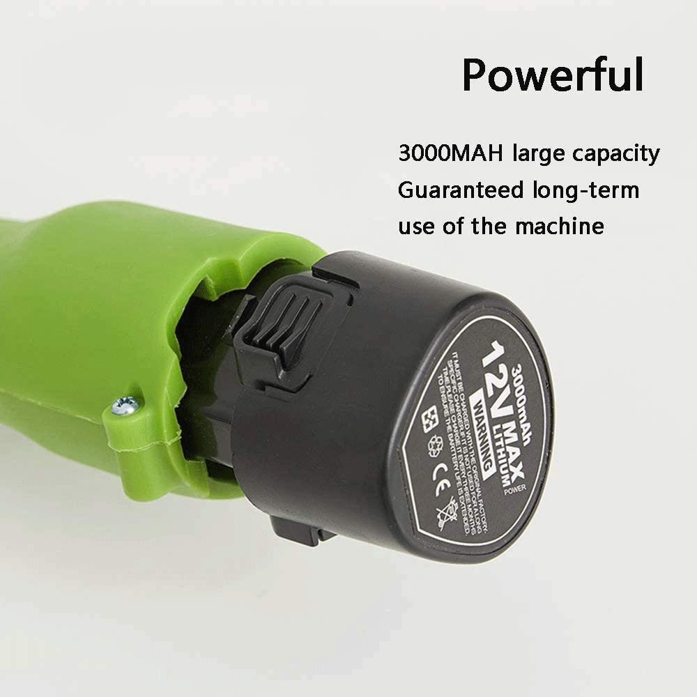 Tosaerba rotanti Tosaerba wireless ad alta potenza da 3000 mAh, tosaerba piccolo ricaricabile per uso domestico Diserbatore portatile al litio