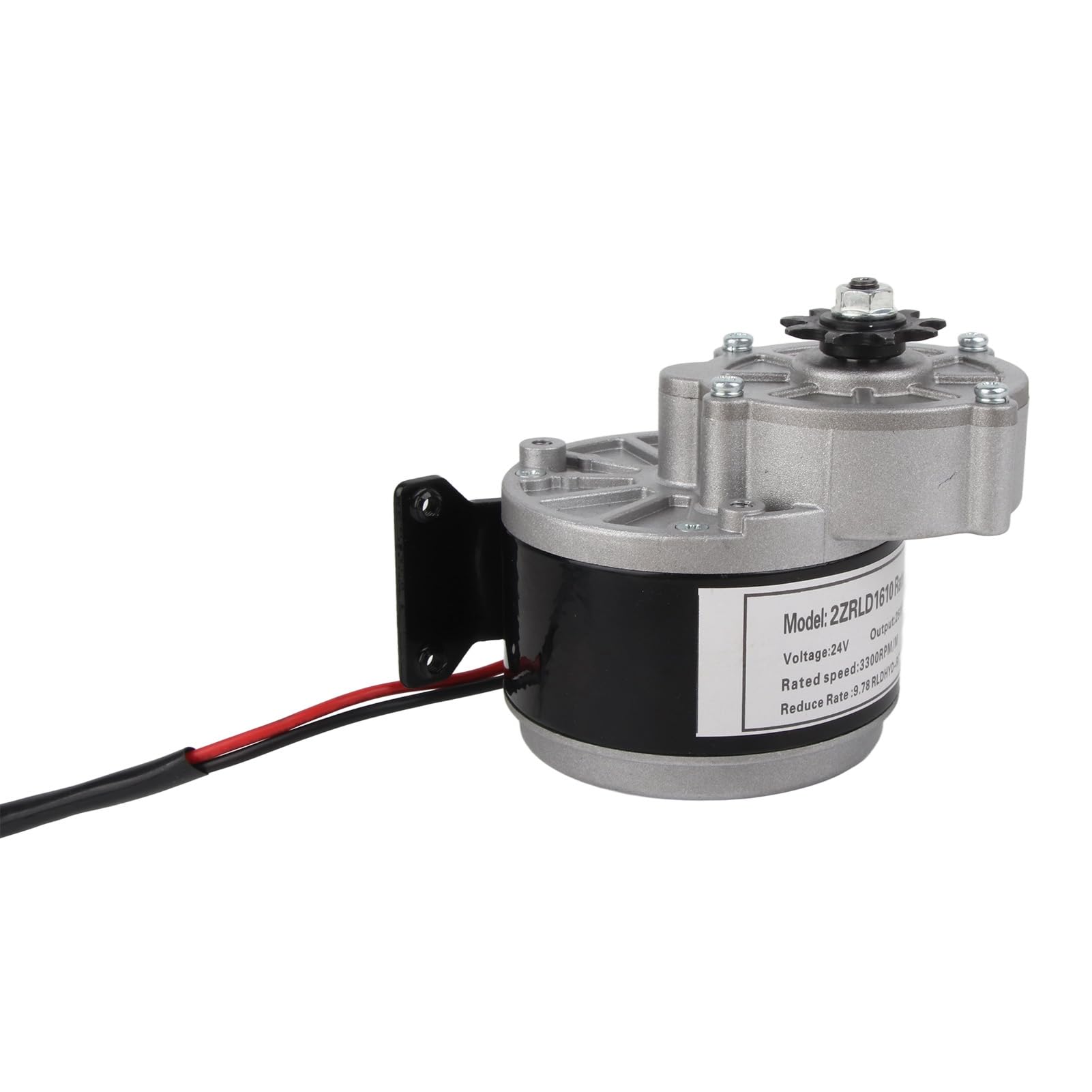 silnik elektryczny z redukcją biegów, do rowerów elektrycznych, 24 V 250 W, wysoka moc, 13 zębów, trwała konstrukcja metalowa,