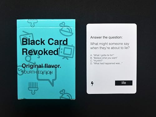 Miniatura 4 de Black Card Revoked Cuarta edición celebra la cultura negra probando tus conocimientos con este juego de trivia de cultura negra  Ríete en voz alta,