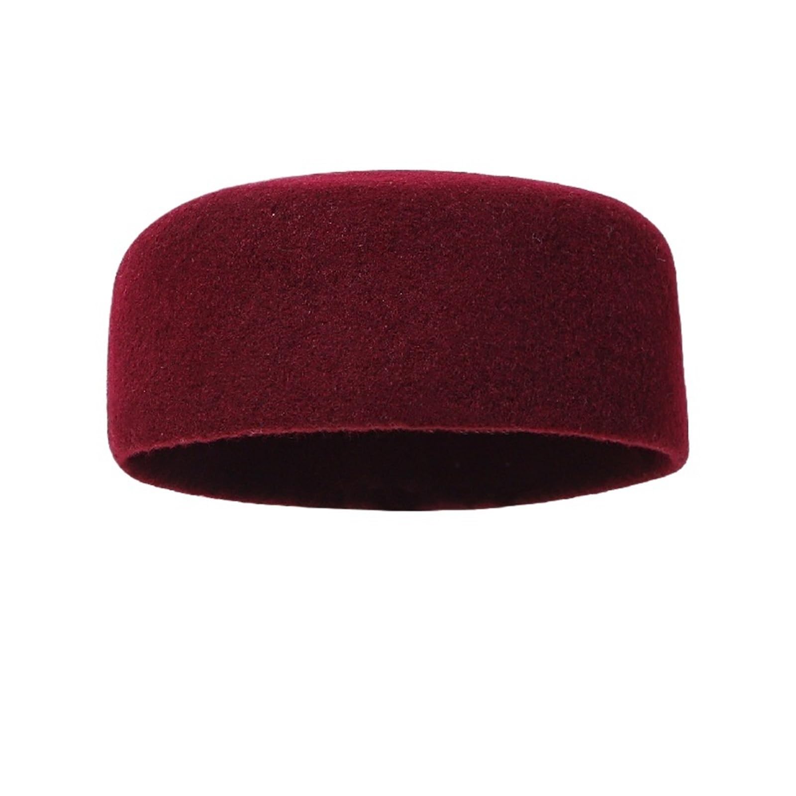 Sombrero de oración para hombre, estilo fedora islámico, 58-60 cm, color negro