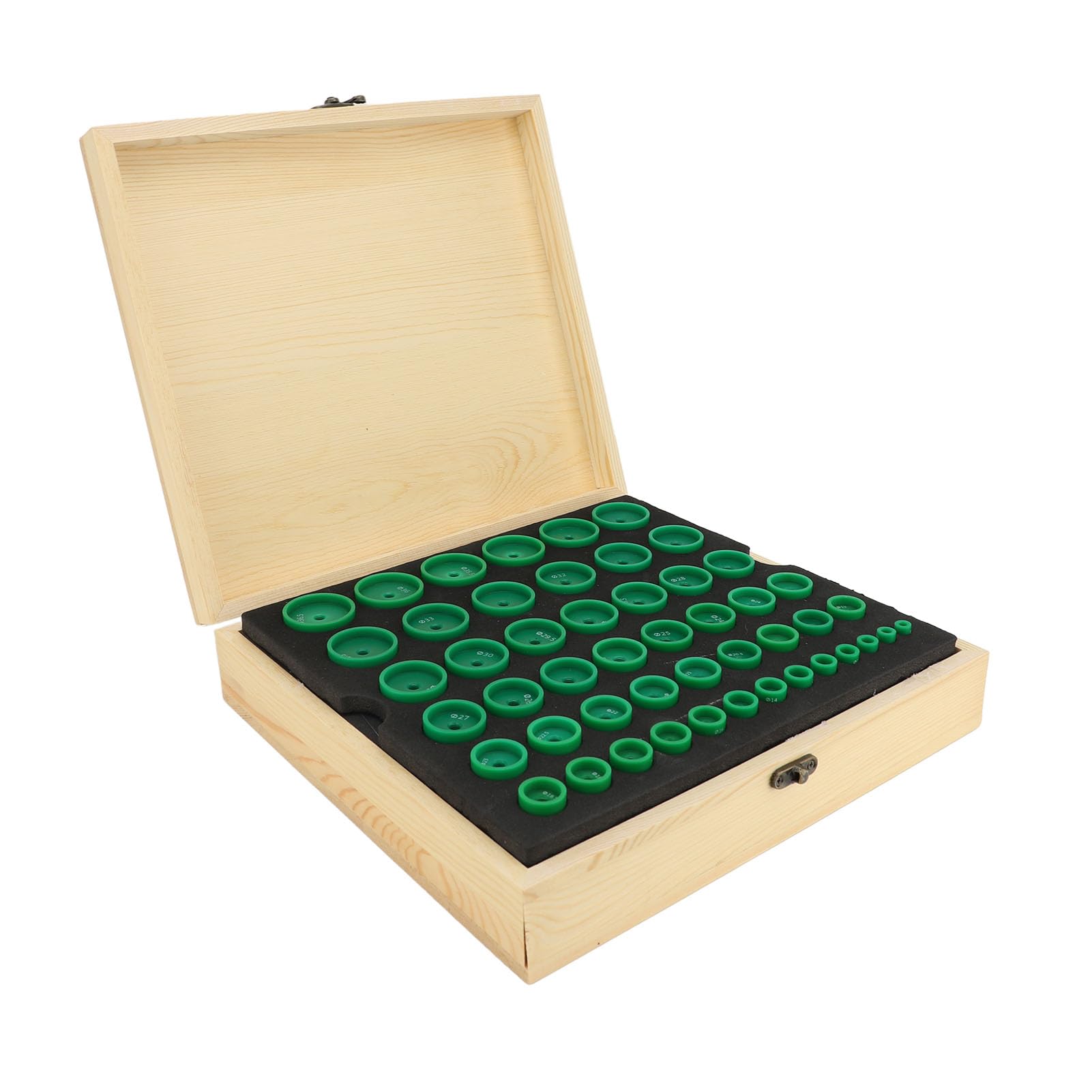 Kit di Presse per Orologi da 68 Pezzi per Laboratorio di Orologiai con Materiale POM, Funzionamento Semplice, Gamma di Dimensioni Diverse per Riparazioni di Orologi e Uso