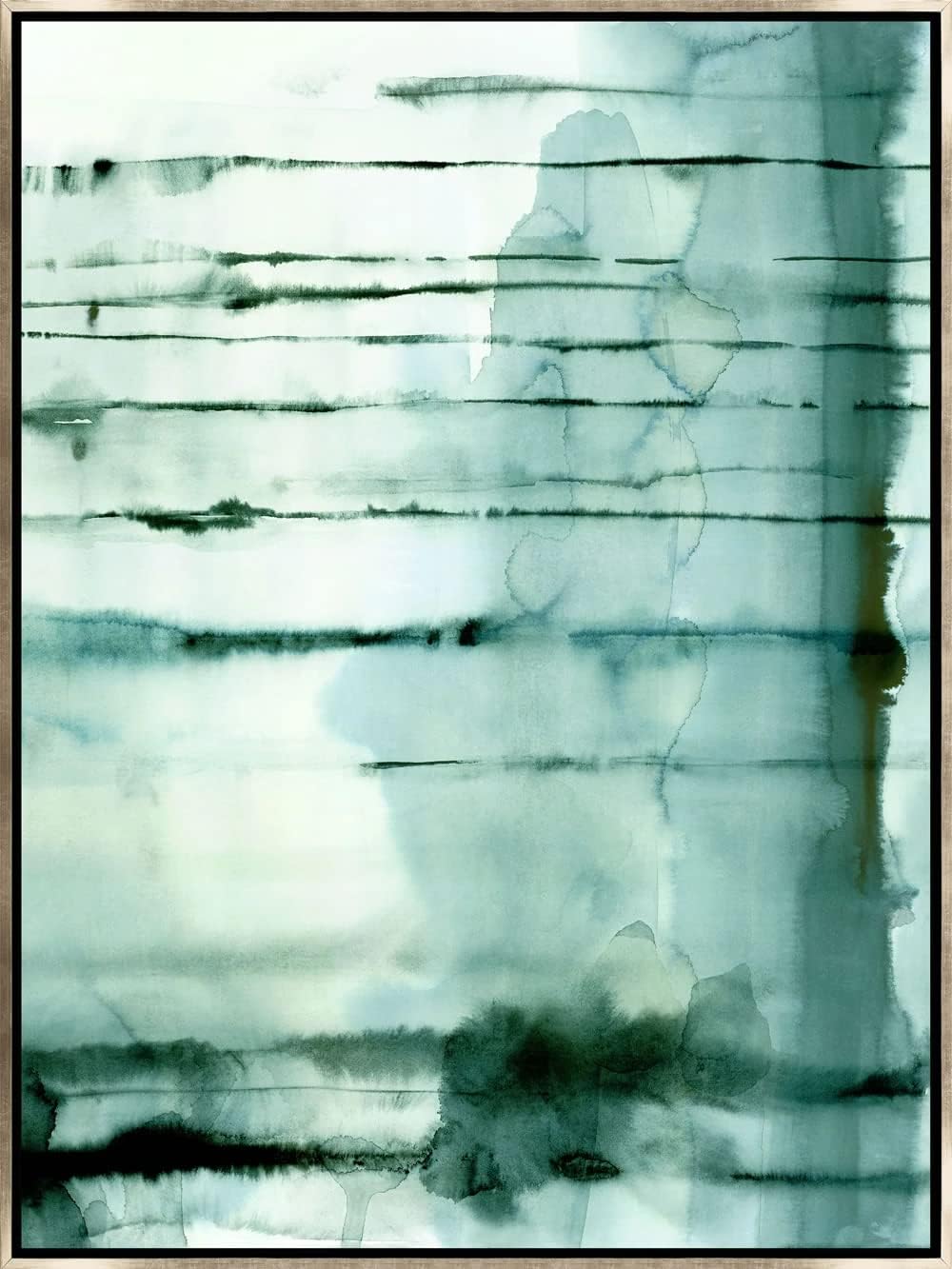 30 x 40 Seasonal Stripes II SILVER