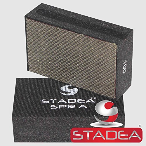 Stadea Diamond Hand Polishing Pad Electroplated Grit 100 For Granite Concrete Terazzo Polishing #TOP4