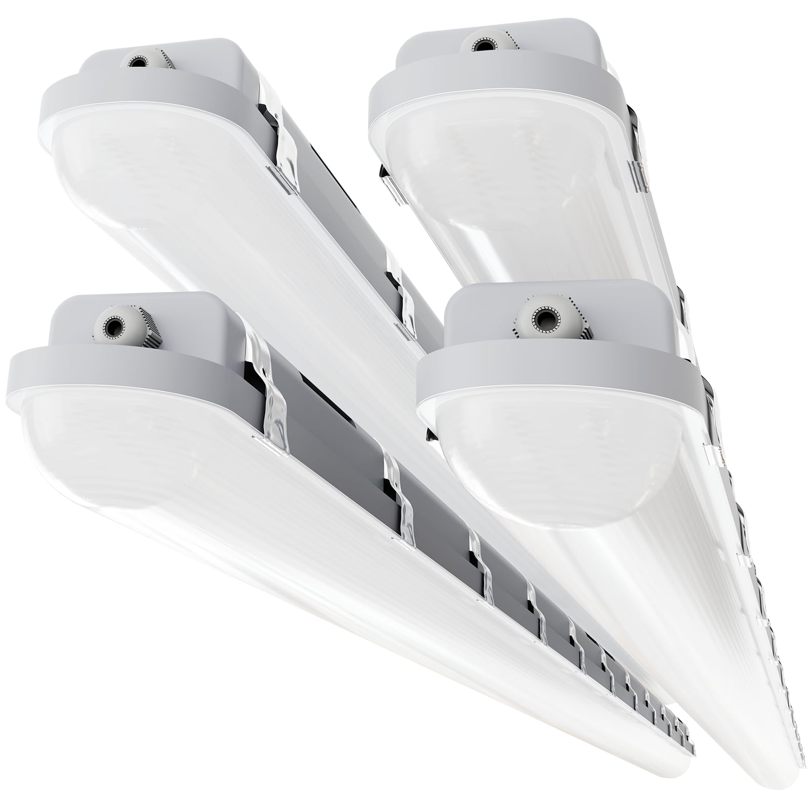 8FT LED Vapor Tight Light 120W 100W 80W 3 4 5000K CCT Selectable 18000lm 150W Eq IP66 Waterproof