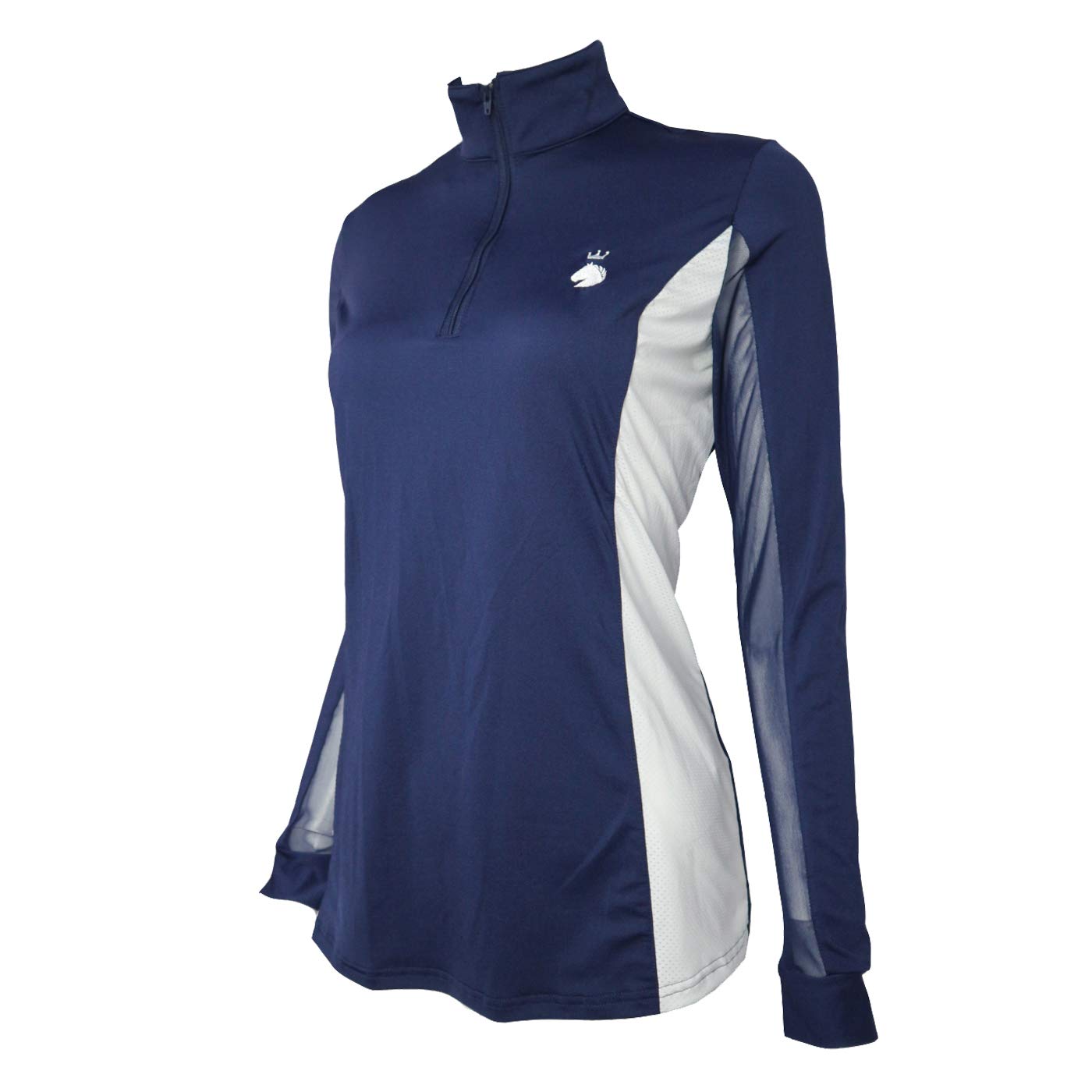 HR Farm Women's Ice Feel Quick Dry Performance Rider Longsleeve Shirt