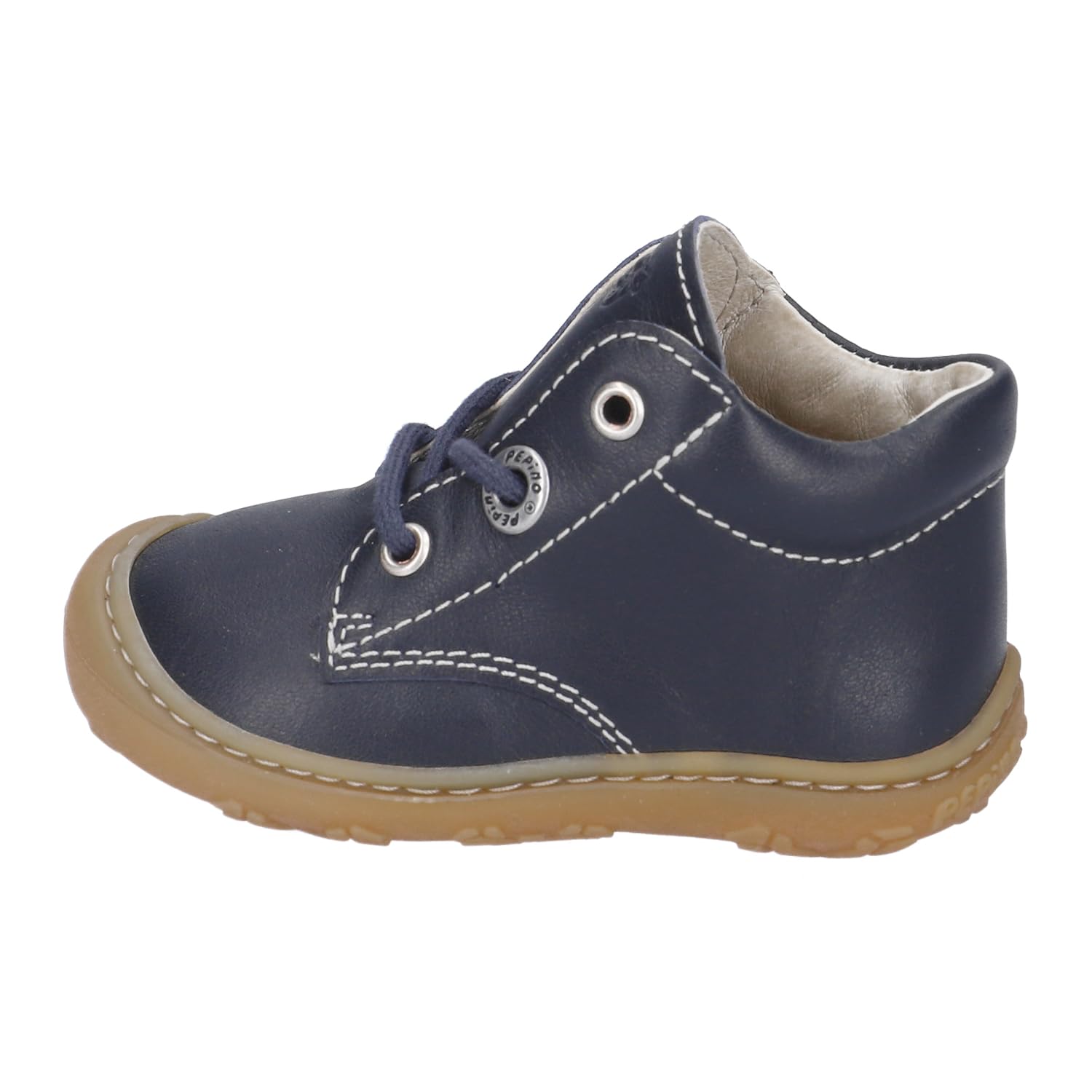 RICOSTA Unisex - Baby Stiefel CORY Kinder Lauflernschuhe WMS:Mittel lose Einlage schnürstiefel booties leder nautic 180 EU