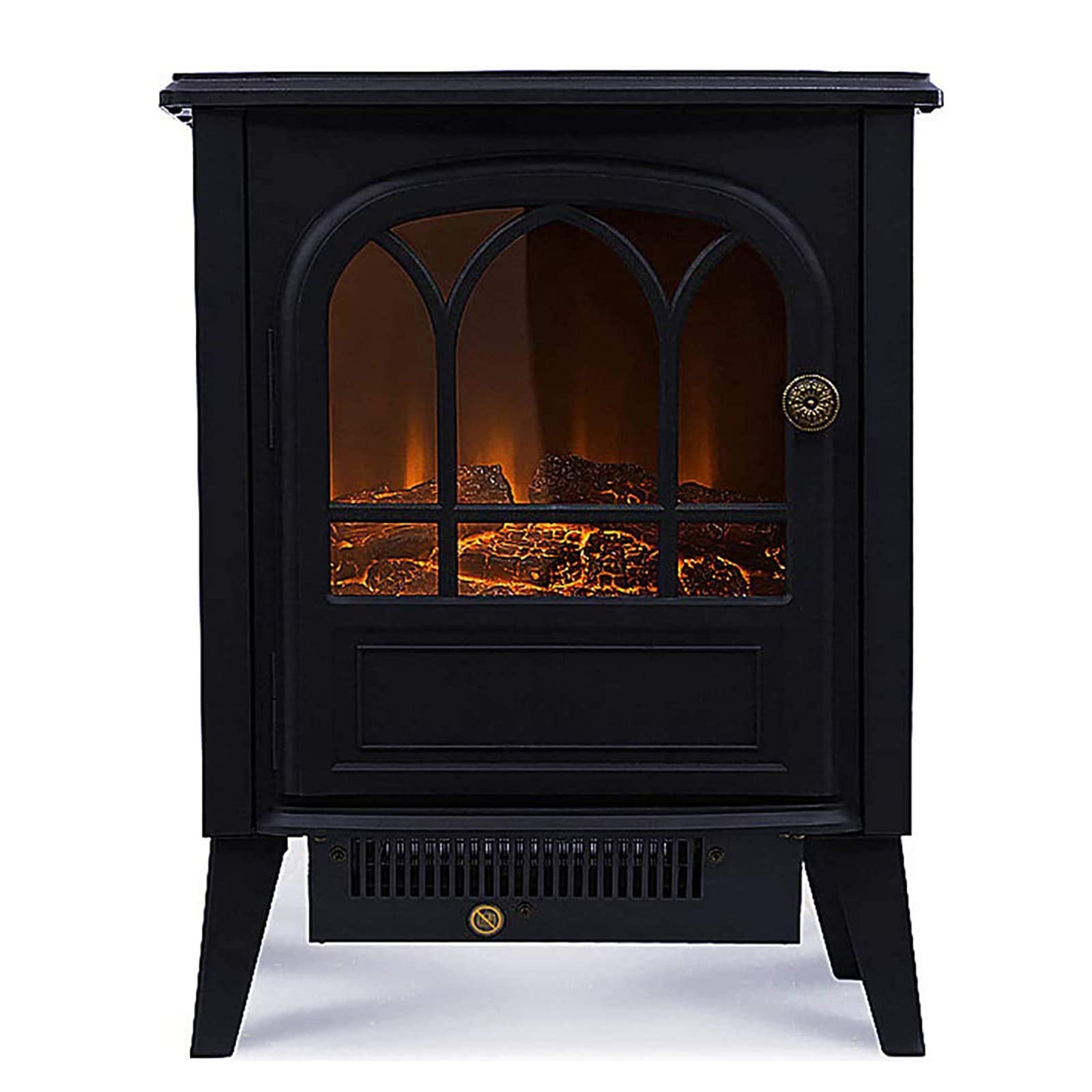 Buy YQZ Electric Fireplace Infrared Stove Heater, Freestanding Safety