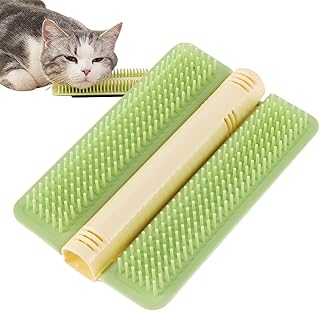 Zubehors Katzenpfleger für Ecken,Kratzer für Katzenecken - Kratzmassagegerät mit Katzenminze - Interaktives Kätzchenspielzeug, Katzenmassagebürste, Katzenwandkratzer für Hauskatzen product image