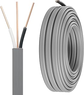 FIRMERST 14/2 UF Wire Outdoor Direct Burial Underground Feeder Cable 25ft ETL Listed