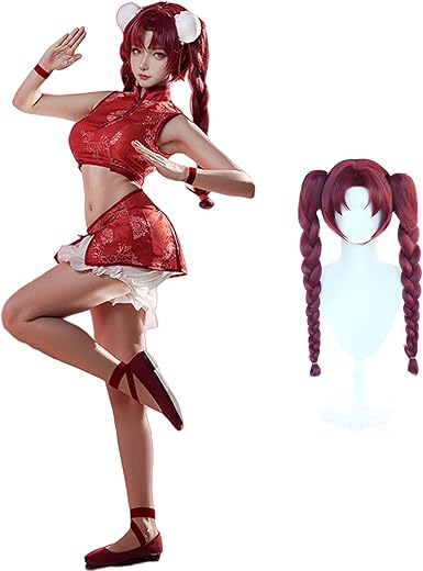 Amazon.co.jp: [Acosdary] 佐倉杏子 チャイナドレス ウィッグ