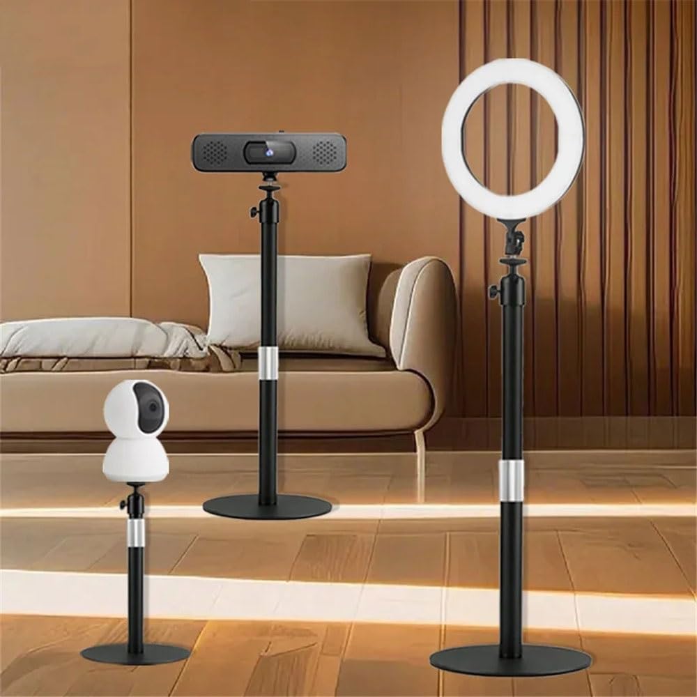 Soporte para proyector, trípode de viaje, soporte para altavoz, accesorio extensible, soporte para cámara de cabeza esférica, soporte para proyector