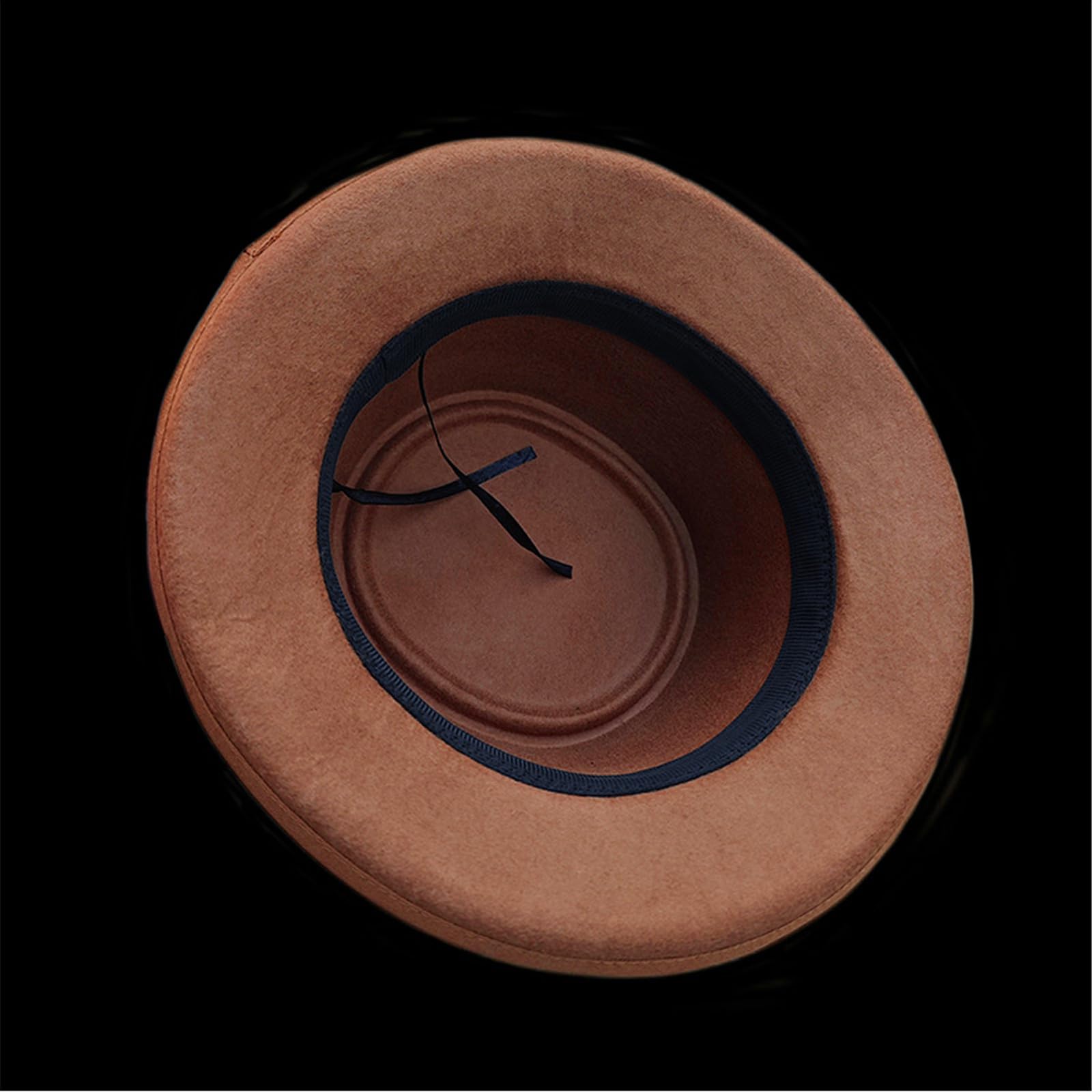 Sombrero Fedoras de moda para mujeres y hombres con cinturón, sombrero de panamá, sombrero de magos, sombrero de lana, disfraz de juego de rol, sombrero de disfraz para adultos