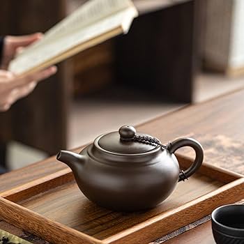 紫砂壺 Amazon.com: 宜兴正品紫砂壶Purple Clay Teapot Zisha Tea Set
