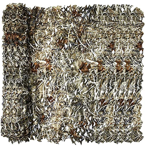 FullLit Camo Netting Camouflage Netting, 10ft×10ft, 20ft×20ft Hunting Blind Camo Net, Army Party Decorations, Sunshade Fence Nets, Bulk Roll, Mesh, for Camping, Shooting, Photograph, Car Cover