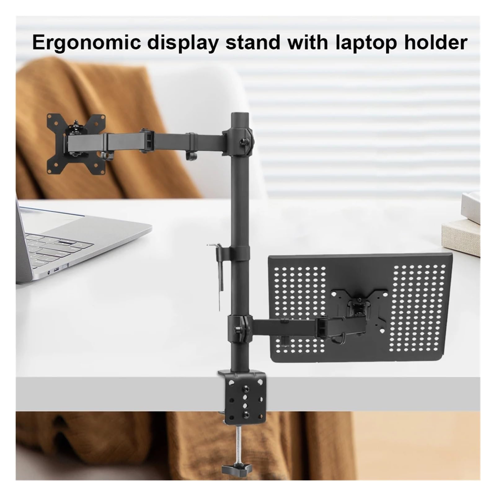 Monitor Stand, Soporte for Monitor de Escritorio y portátil de 17 a 23"