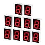 uxcell Common Cathode 10 Pin 1 Bit 7 Segment Display 1.34 x 0.94 x 0.41 Inch 1