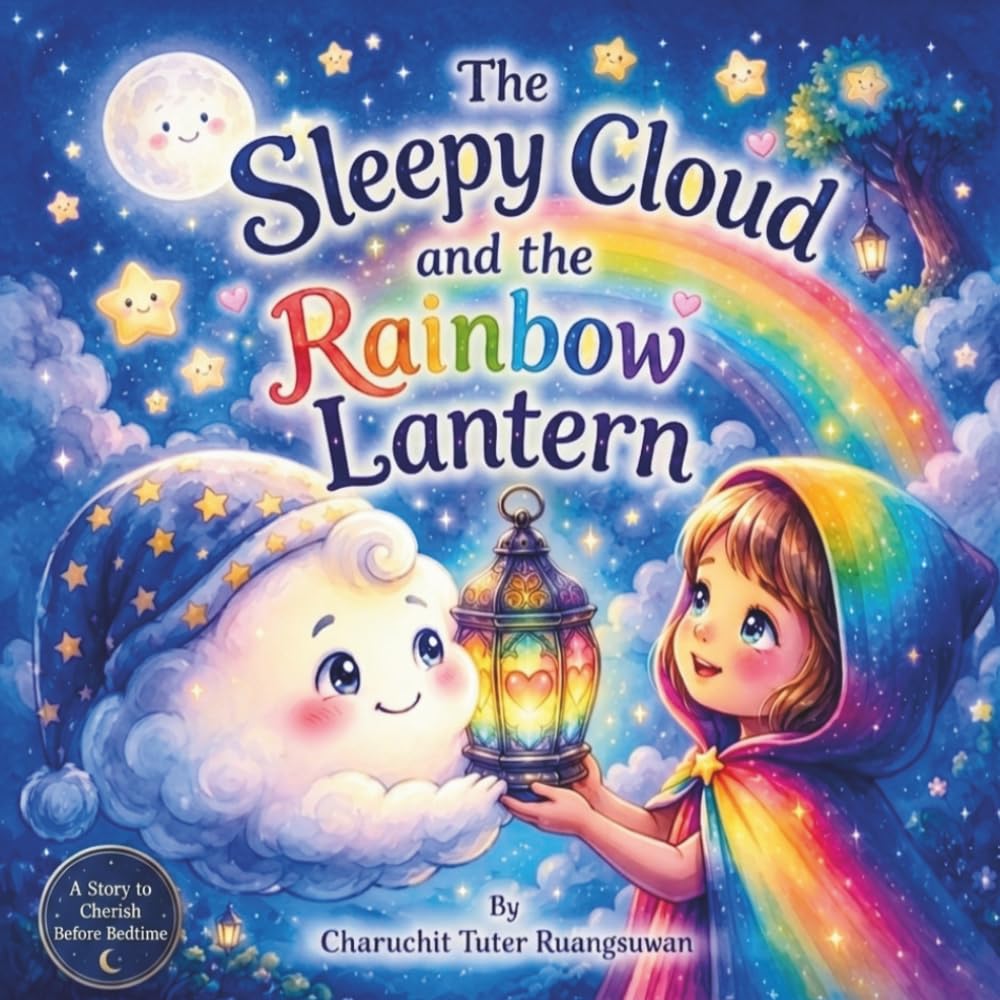 The Sleepy Cloud and the Rainbow Lantern: A Magical Bedtime Story About Kindness and Hope (The Sleepy Cloud Series)