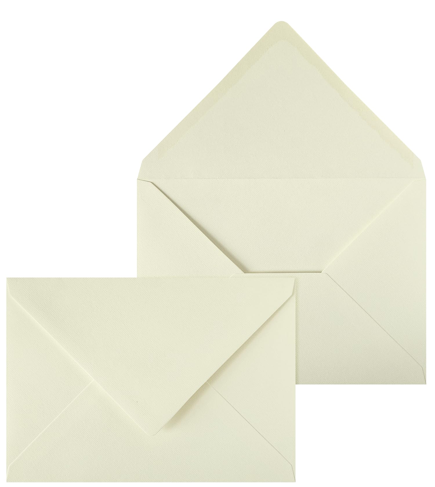 Netuno buste lettera grandi strutturate avorio C5 16,2 x 22,9 cm 160g A5 carta righe per inviti