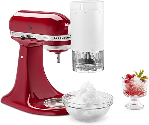 Miniatura 4 de KitchenAid Accesorio de hielo para afeitar KSMSIA blanco