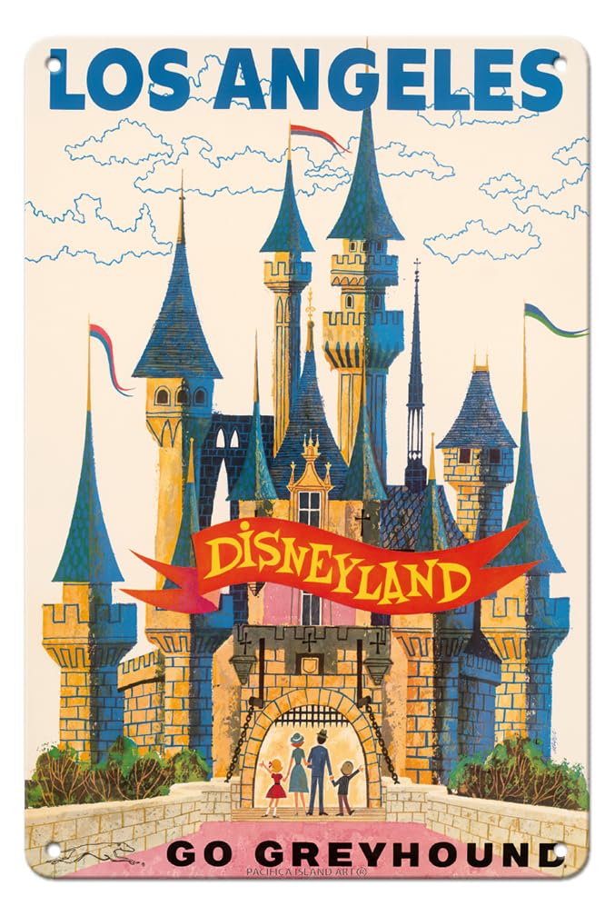 マイケル・クングル作「ファットシティ・シガーラウンジ」中古アートポスター Amazon.com: Pacifica Island Art Los Angeles - Disneyland Metal