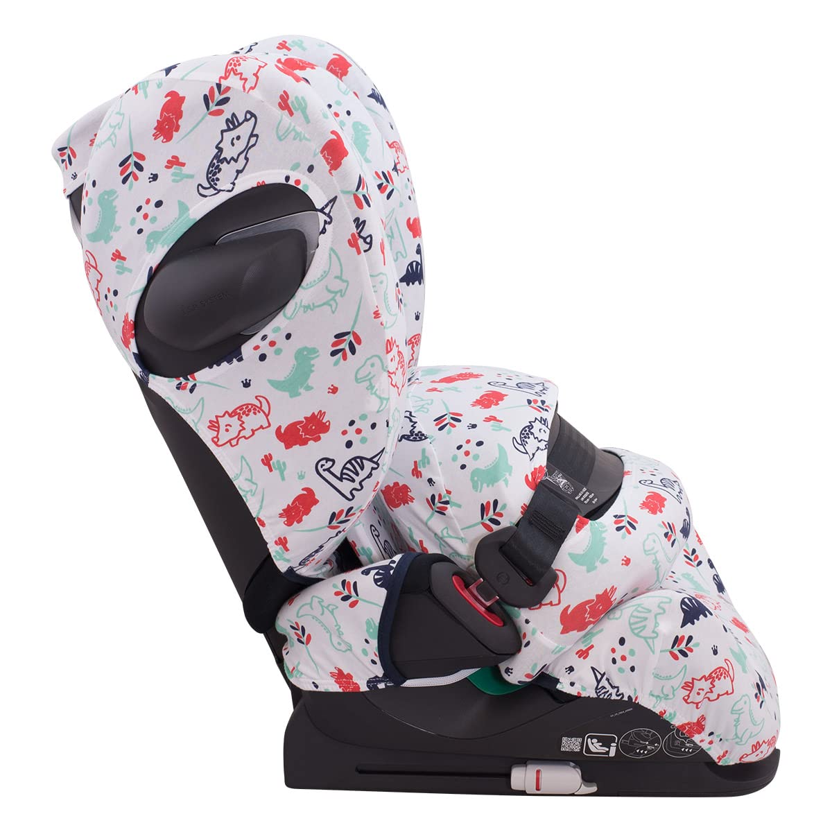 JYOKO KIDS Bezug Kompatibel mit Cybex Pallas G I-SIZE DINO PARTY