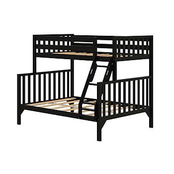 Amazon.com: Max & Lily Bunk Bed, Scandinavian Modern Bunk