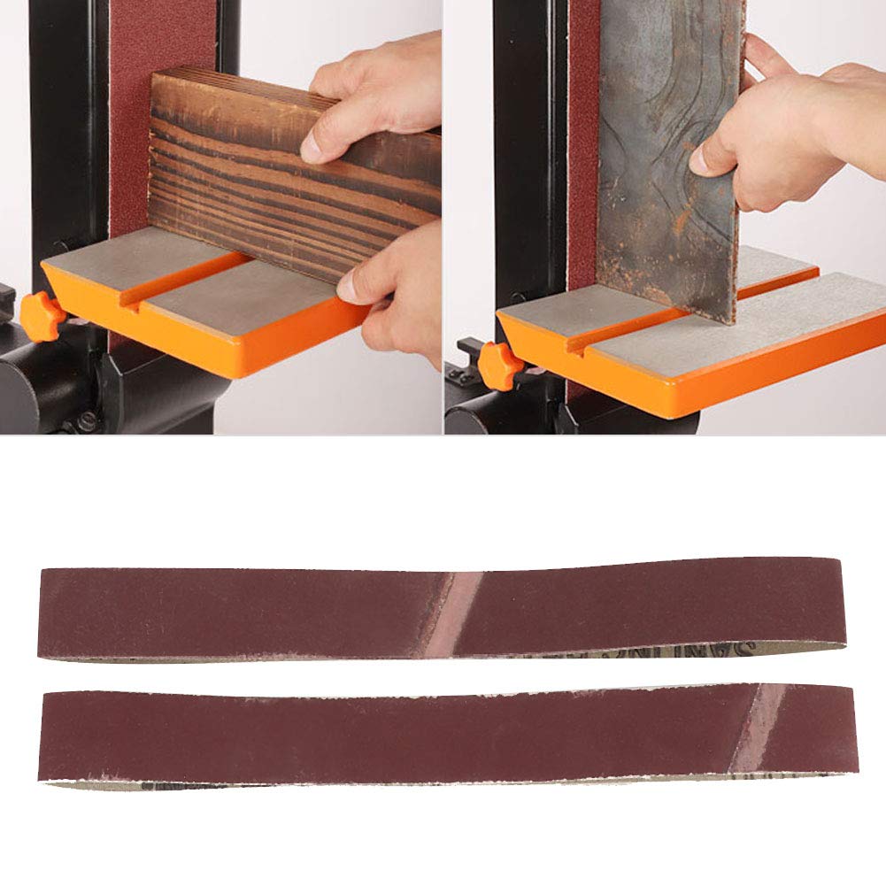 10 Pezzi Nastri Abrasivi 533 x 30 mm Kit Nastri Abrasivi In Ossido di Alluminio Fascia Abrasiva Rettifica Lucidatura Cinghie di Carta Vetrata (Grana 400)
