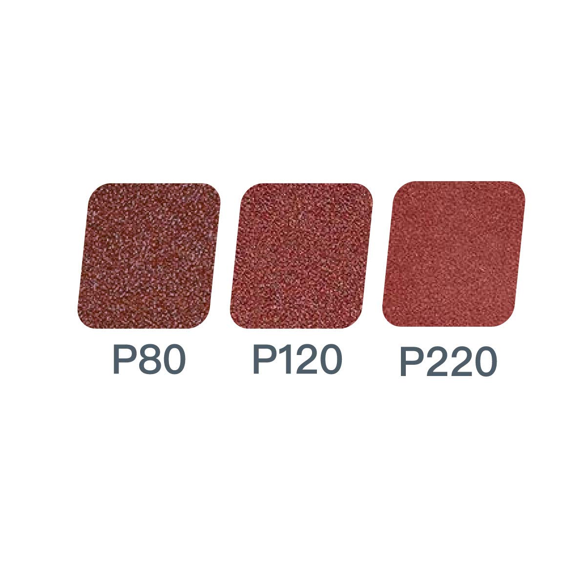 POWERTEC 49002 Rollo de taller de 1 pulgada x 50 yardas con grano 120 óxido de aluminio grano y respaldo con peso J