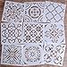 Produktbild Wiederverwendbare Mandala Bodenschablone Set von 9 (6 x 6 Zoll) Malerei Schablone Laser Cut Malerei Vorlage Boden Wand Fliesen Stoff Holz Schablonen