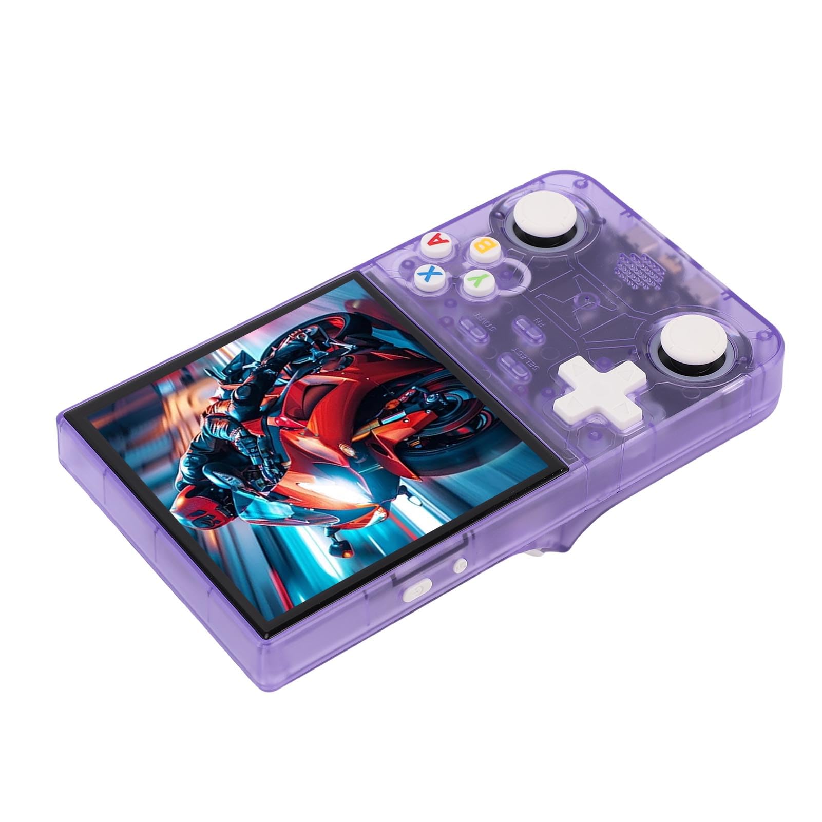 Console di Gioco Portatile Portatile Console di Gioco retrò con Doppio Joystick e Schermo da 4 Pollici per, Batteria da 3500 MAh (64G)