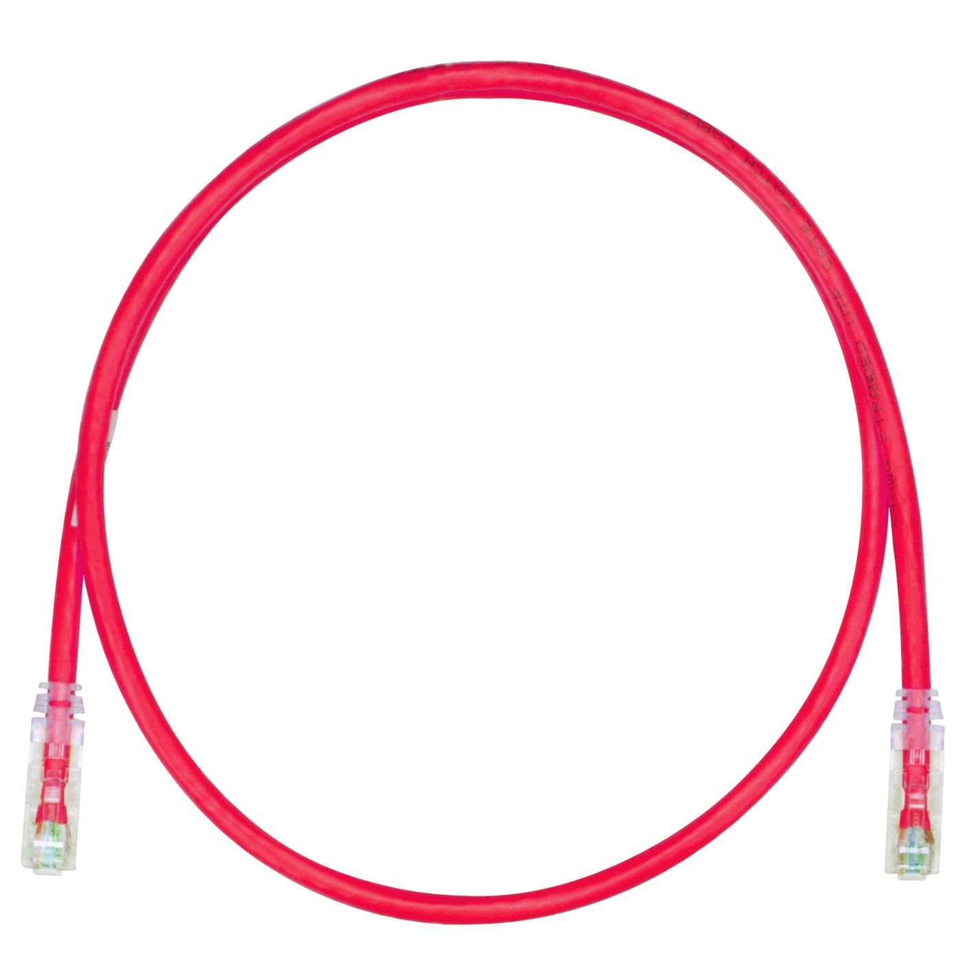 Amazon.co.jp: パンドウイット LANケーブル Cat6 プロ仕様 8m 赤
