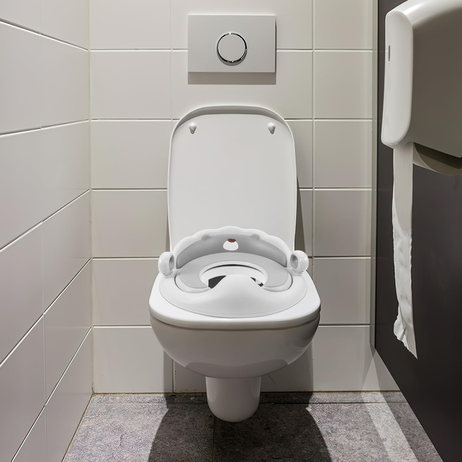 Asiento Wc Reducible para Niños Tapa Ajustable y Material Resistente para Baño 100% Seguro