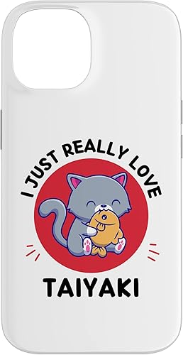 Miniatura 1 de iPhone 14 Kawaii Cute Cat I Just Really Love Taiyaki Lover Case