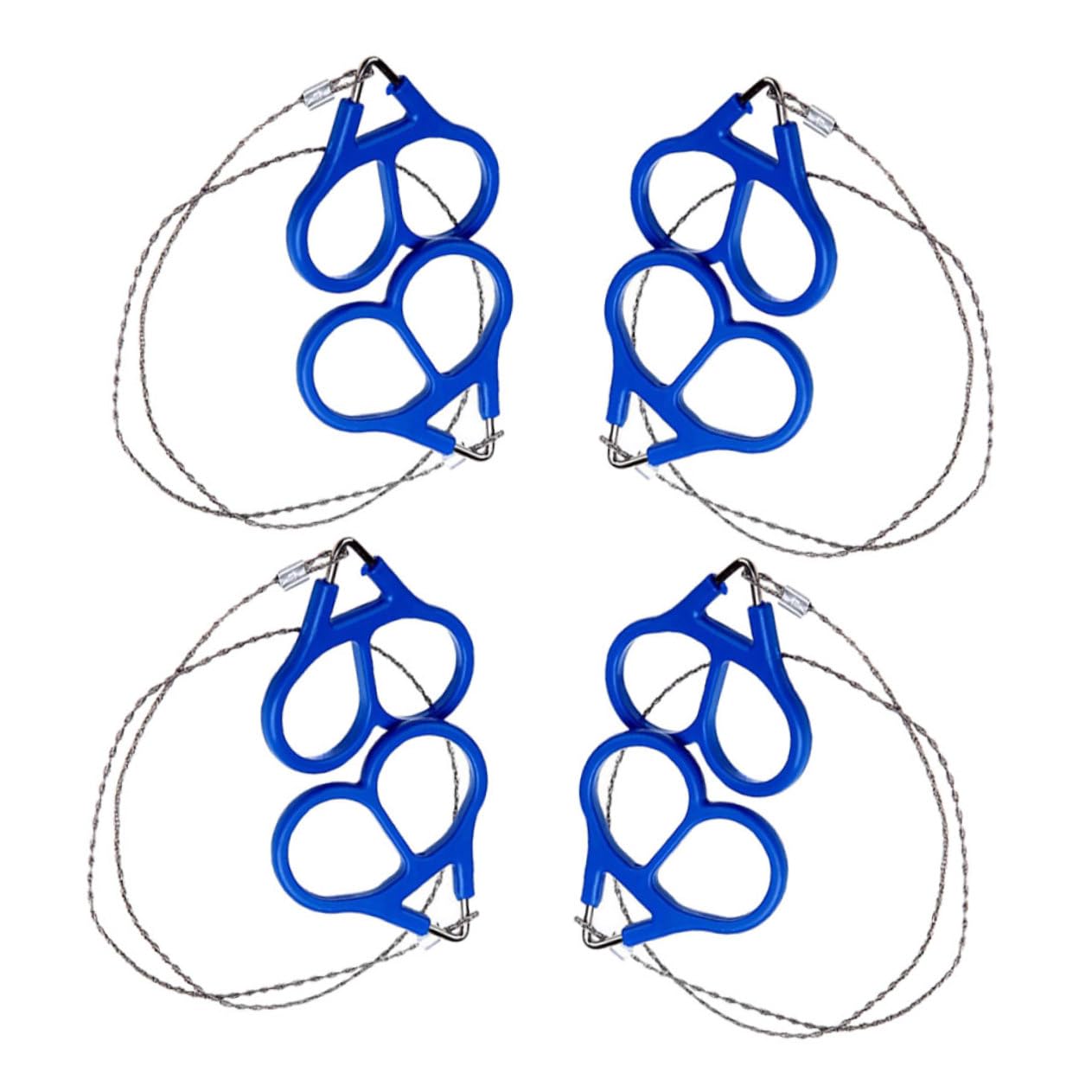 Happyyami Outdoor Survival Accessory Compact Wirerope Saw Camping Hand Chainsaw Rope Saws