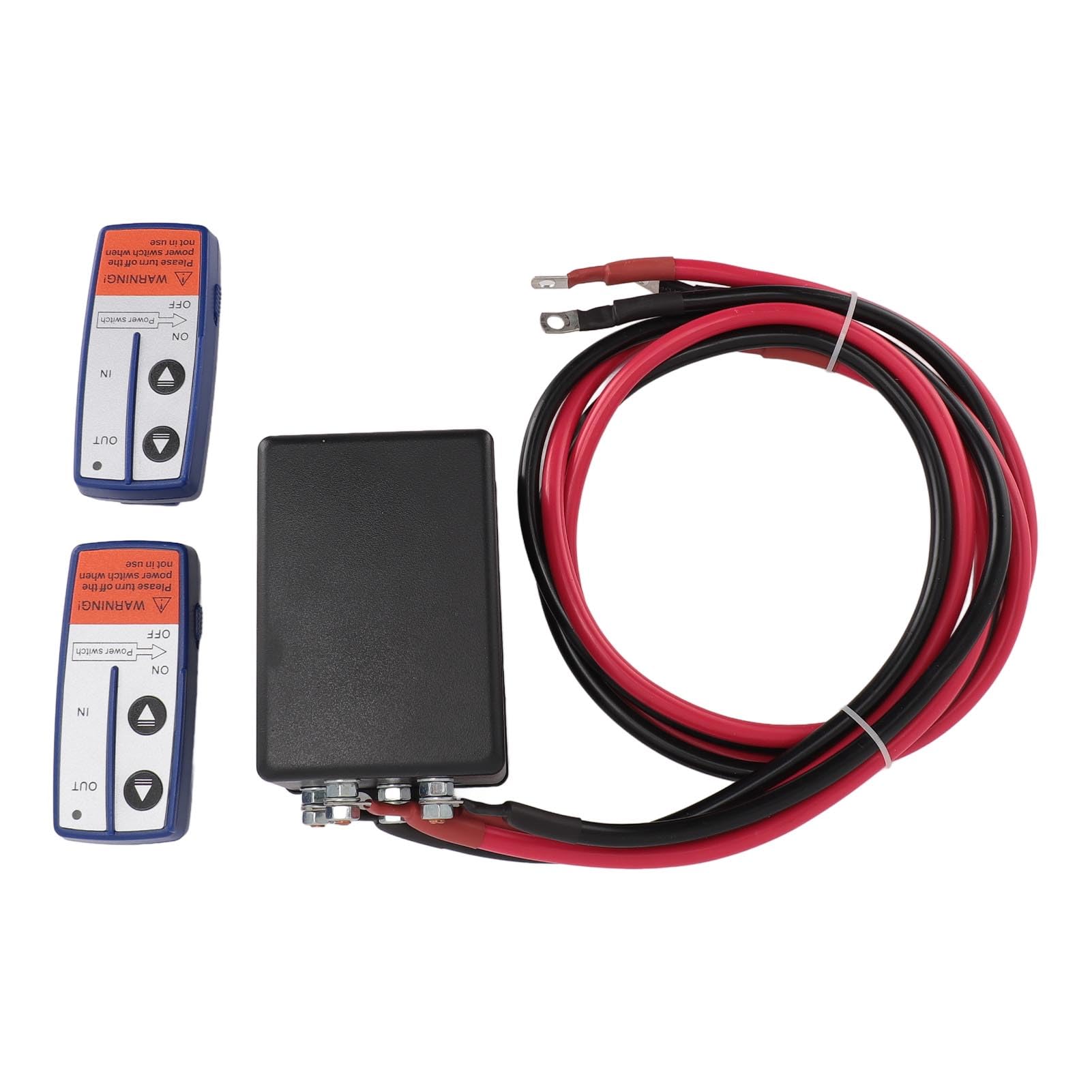 Relé de Cabrestante Eléctrico de Alta Potencia, 250A, 12V, para Vehículos ATV, Tractor, Grúa, con 2 Cabrestantes de Control Remoto