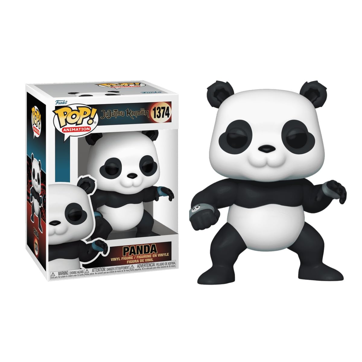 Funko POP! Animation: Jujutsu Kaisen - Panda - Figuras Miniaturas Coleccionables Para Exhibición - Idea De Regalo - Mercancía Oficial - Juguetes Para Niños Y Adultos - Fans De Anime