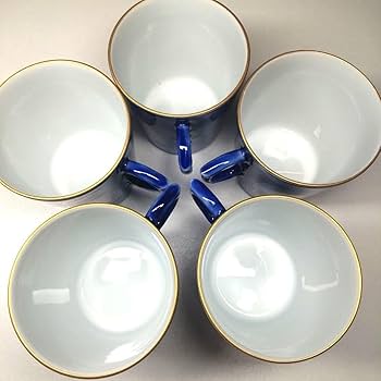 深川製磁 瑠璃葡萄 デミタスカップ&ソーサー 6客セット　花瓶　牡丹 Amazon.co.jp: 深川製磁 瑠璃葡萄 デミタス カップ&ソーサー