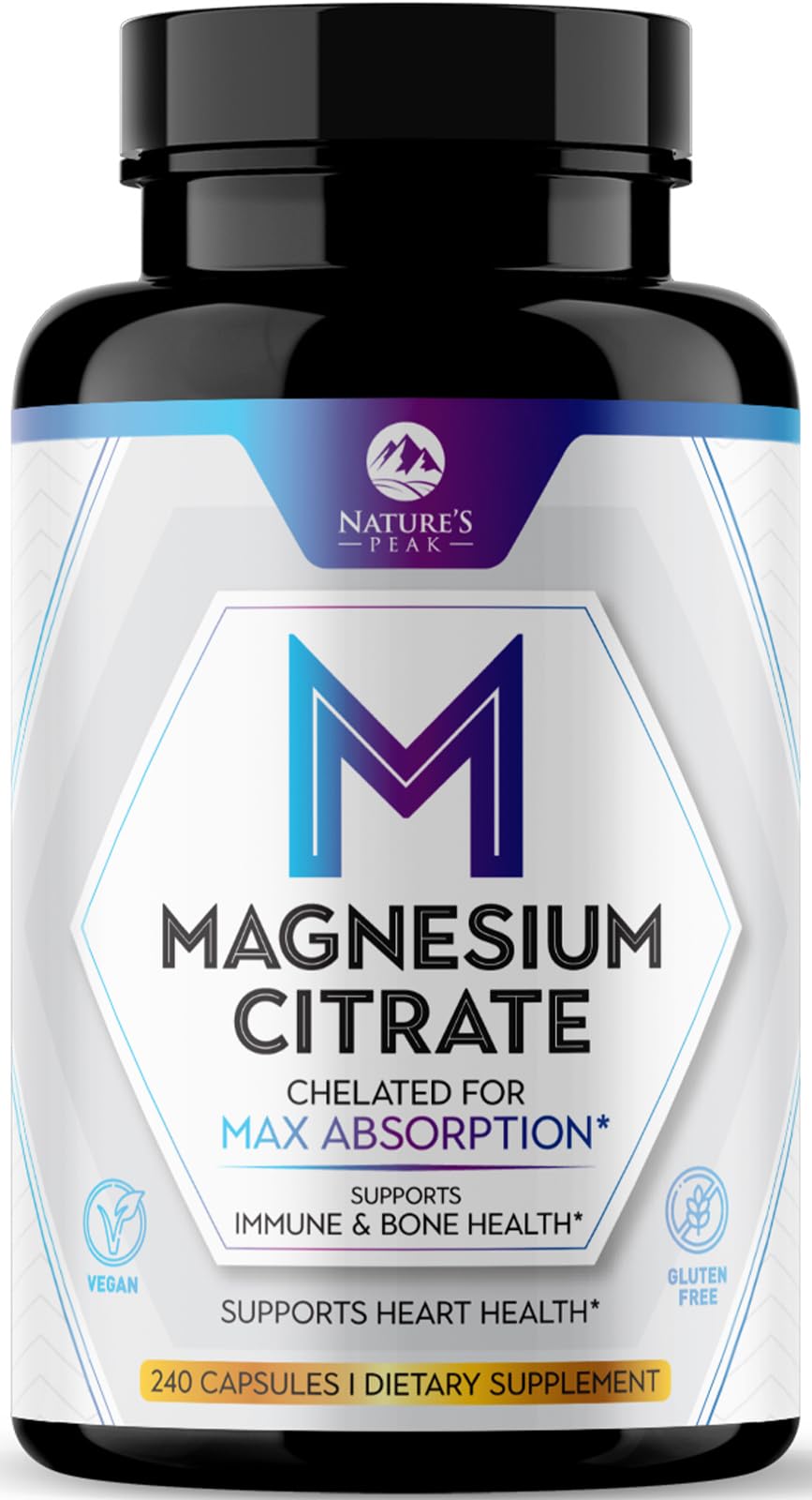 Amazon.com: Magnesium Citrate Extra Strength 1000 mg - High Absorption ...